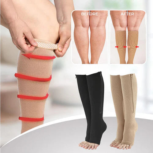 ZipSox™ compressiekousen | 50% korting