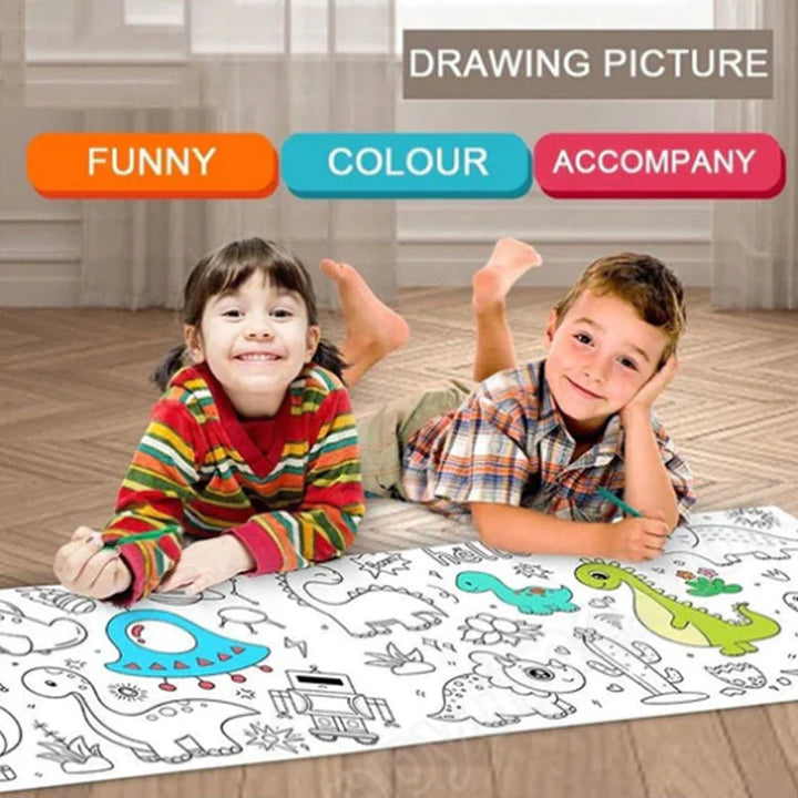 MiniDraw™ – Creatieve verfroller voor kinderplezier | 1 + 1 gratis