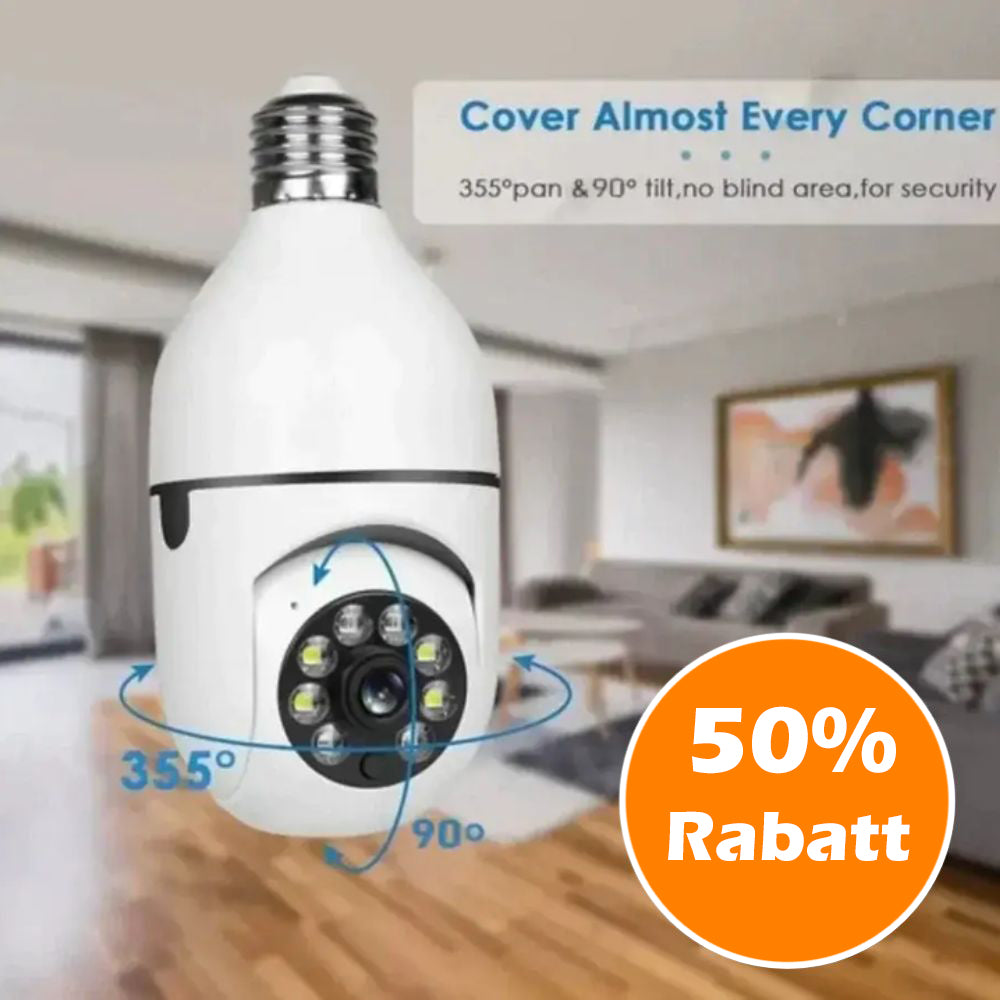 50% KORTING | SafeMax™ 360° Draadloze Beveiligingscamera