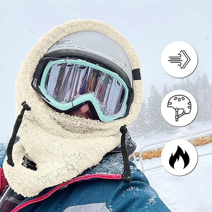 Sherpa™ – Multifunctioneel gezichtsmasker van knus fleece | 50% korting