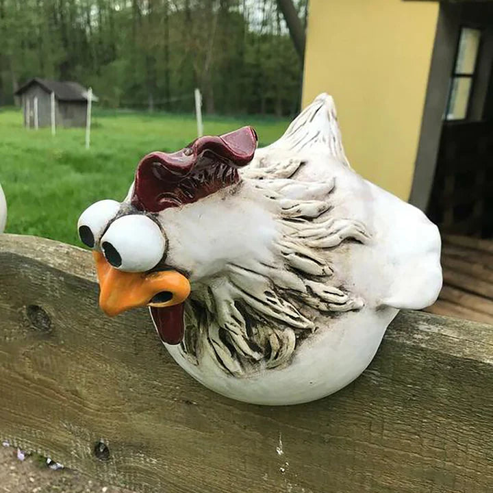 ChickenDeko™ Tuinkipfiguren