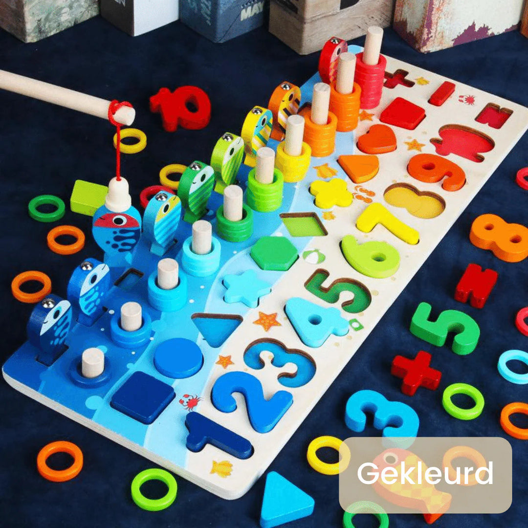 WoodFish™ Montessori houten bord | 50% korting