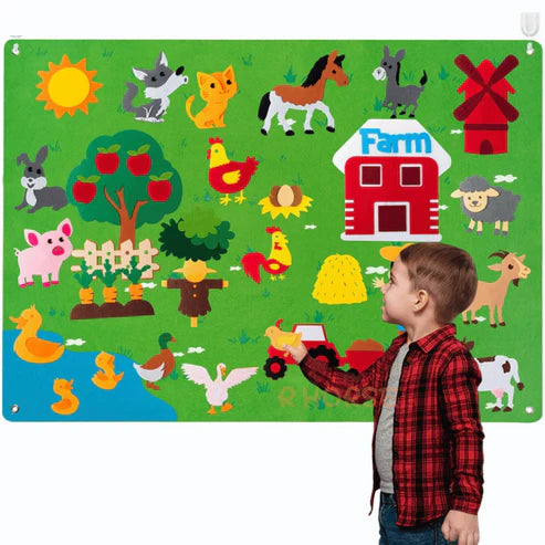 StickBoard™ – Dieren-avonturenbord met Eindeloze Ontdekking | 50% korting