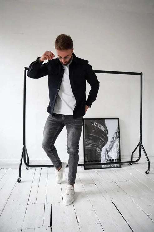 Stan™ – Button-down overhemdjasje voor een nieuwe look | 50% korting