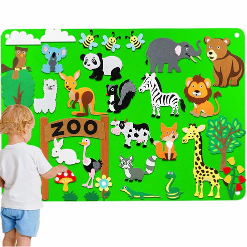 StickBoard™ – Dieren-avonturenbord met Eindeloze Ontdekking | 50% korting