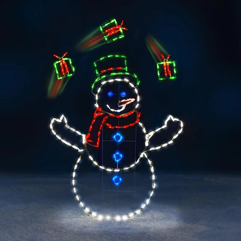 SnowGlow™ – Geanimeerd sneeuwbal lichtornament voor buiten | 50% korting