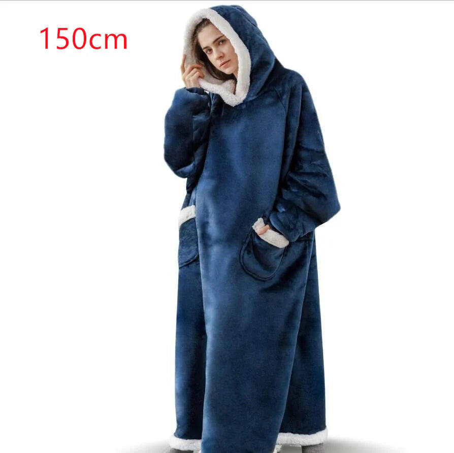 ComfyBlanket™ – Ultrawarme sherpa fleece hoodie | 50% korting