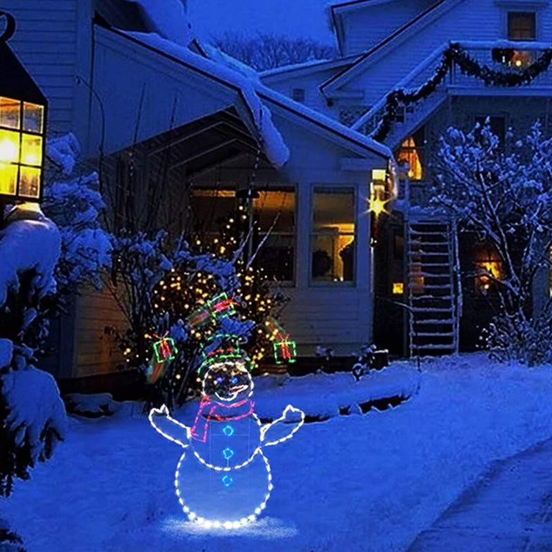 SnowGlow™ – Geanimeerd sneeuwbal lichtornament voor buiten | 50% korting