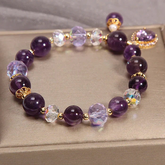 VioletVibes™ Natuurlijke Amethist Waterdruppel Armband | Tijdelijk 50% Korting