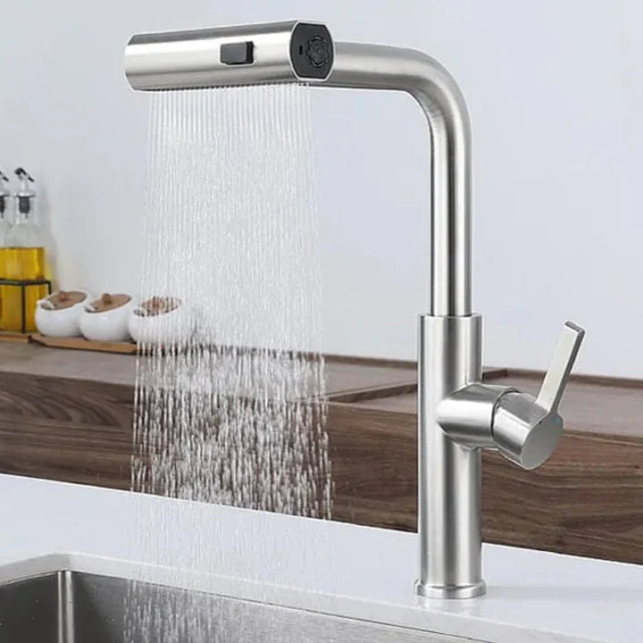 SteamFlow™ Waterval keukenmengkraan | 50% korting