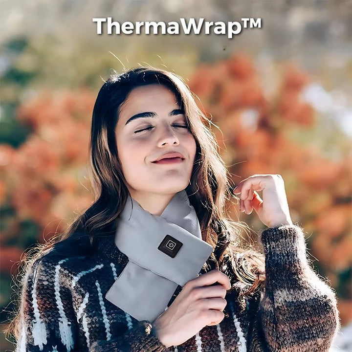 ThermaWrap™ – Draadloze verwarmende sjaal voor de winter | 50% korting