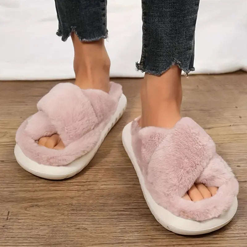 FuzzyFeet™ Pluizige Pantoffels