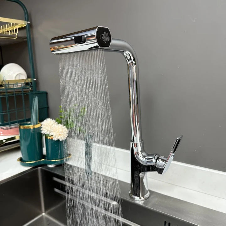 SteamFlow™ Waterval keukenmengkraan | 50% korting