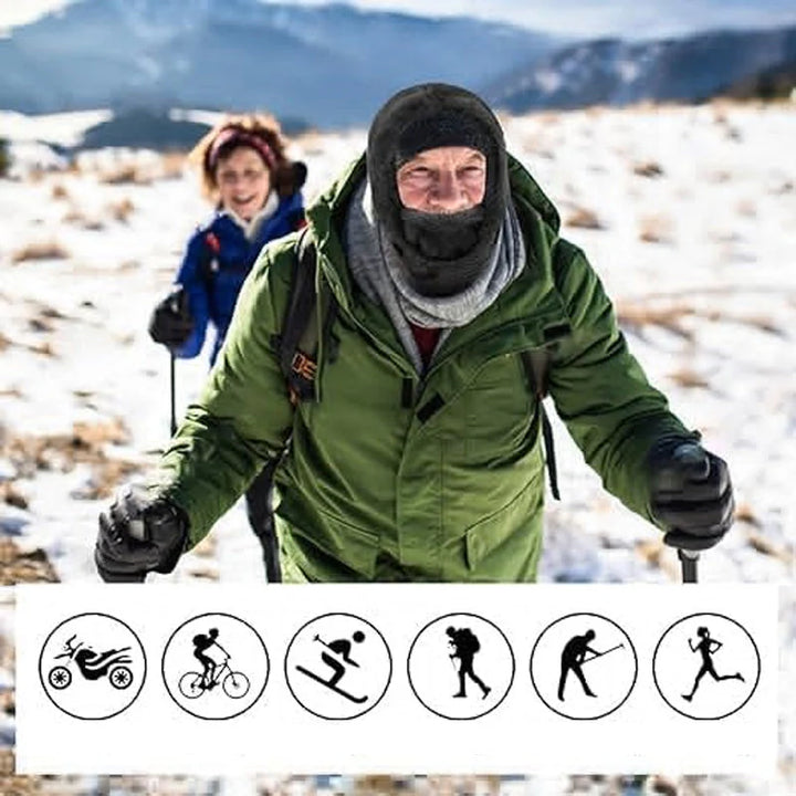 Sherpa™ – Multifunctioneel gezichtsmasker van knus fleece | 50% korting