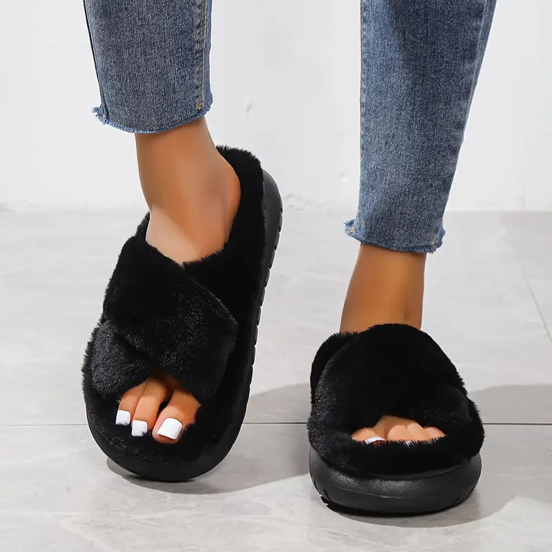 FuzzyFeet™ Pluizige Pantoffels