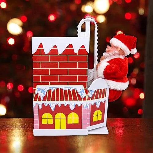 Santaction™ – Schoorsteenklimmende kerstman Decoratie | 50% korting