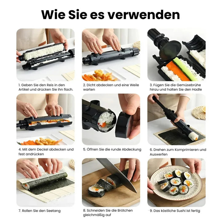 50% Korting | SushiMe™ Maak gemakkelijk sushi vanuit je eigen keuken!