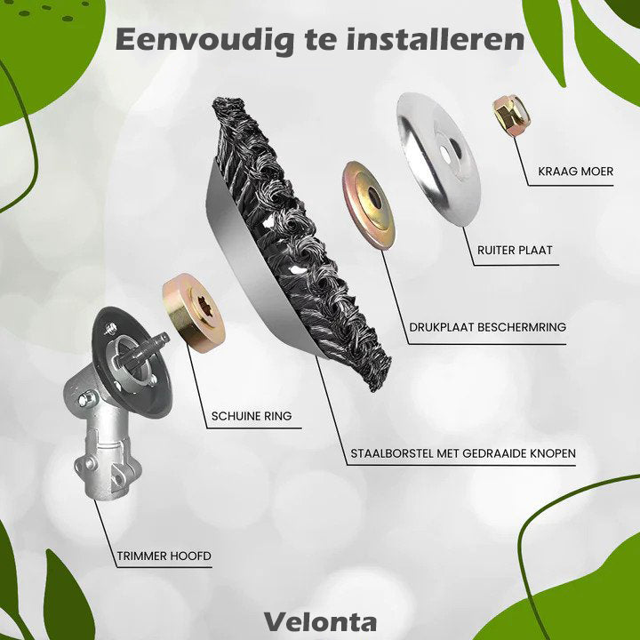 VANDAAG 50% KORTING | EasyTrim™ Gras en Onkruid Trimmer