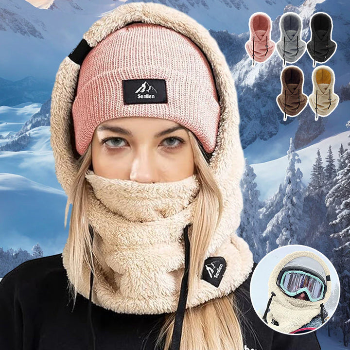 Sherpa™ – Multifunctioneel gezichtsmasker van knus fleece | 50% korting