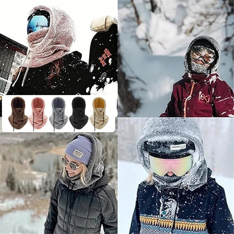 Sherpa™ – Multifunctioneel gezichtsmasker van knus fleece | 50% korting