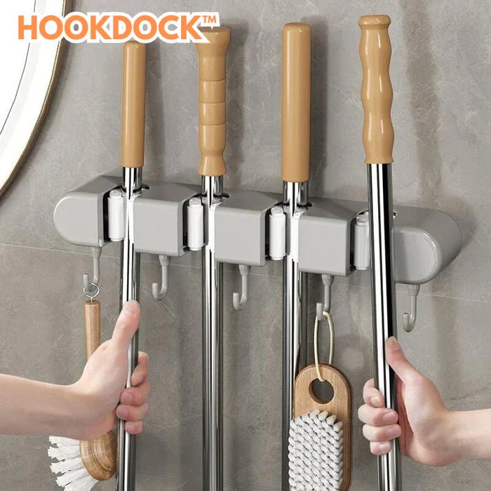 HookDock™ Stevige houder voor alle huishoudelijke tools | 50% Korting