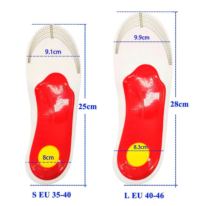 ArchEase™ Orthopedische Inlegzolen Voor Schoenen | Tijdelijk 1 + 1 Gratis