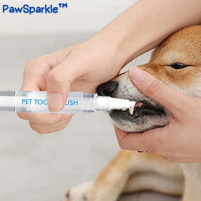 1 + 1 GRATIS | PAWSPARK™ TANDENBORSTELPEN VOOR HUISDIEREN [LAATSTE DAG KORTING]