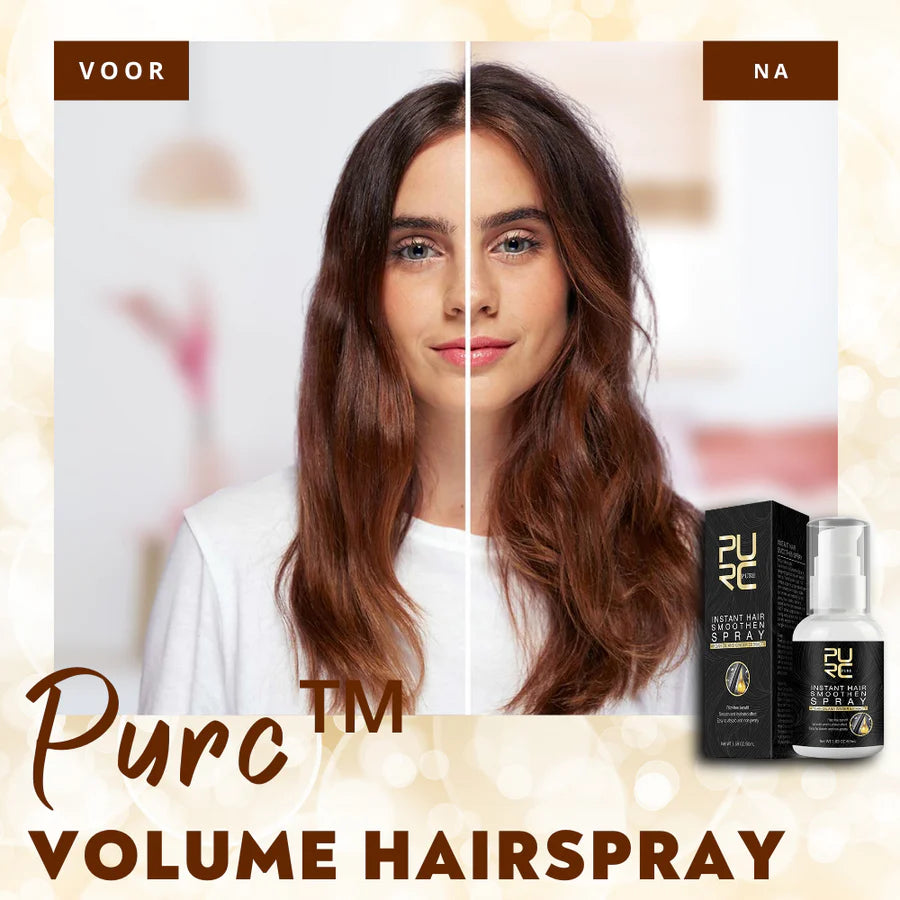 Purc™ Instant Hair Straightening Spray | VANDAAG 1 + 1 GRATIS