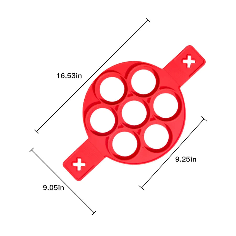 VANDAAG 1 + 1 GRATIS | CakePad™ Silicone Pannenkoekvorm