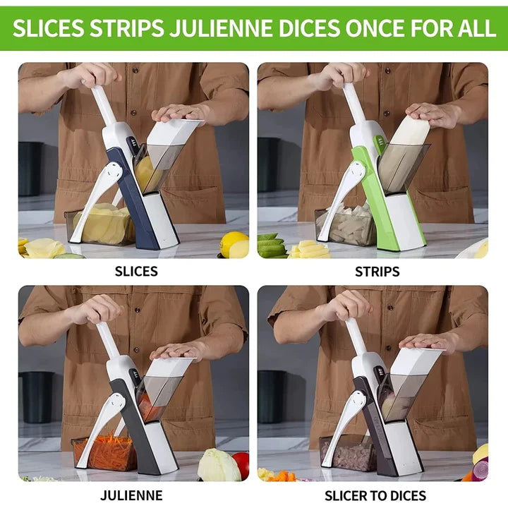 SlicePro™ 5-in-1 Groentesnijder | VANDAAG 50% KORTING