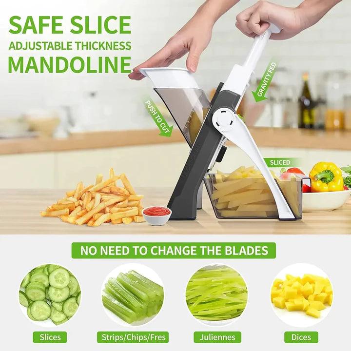 SlicePro™ 5-in-1 Groentesnijder | VANDAAG 50% KORTING