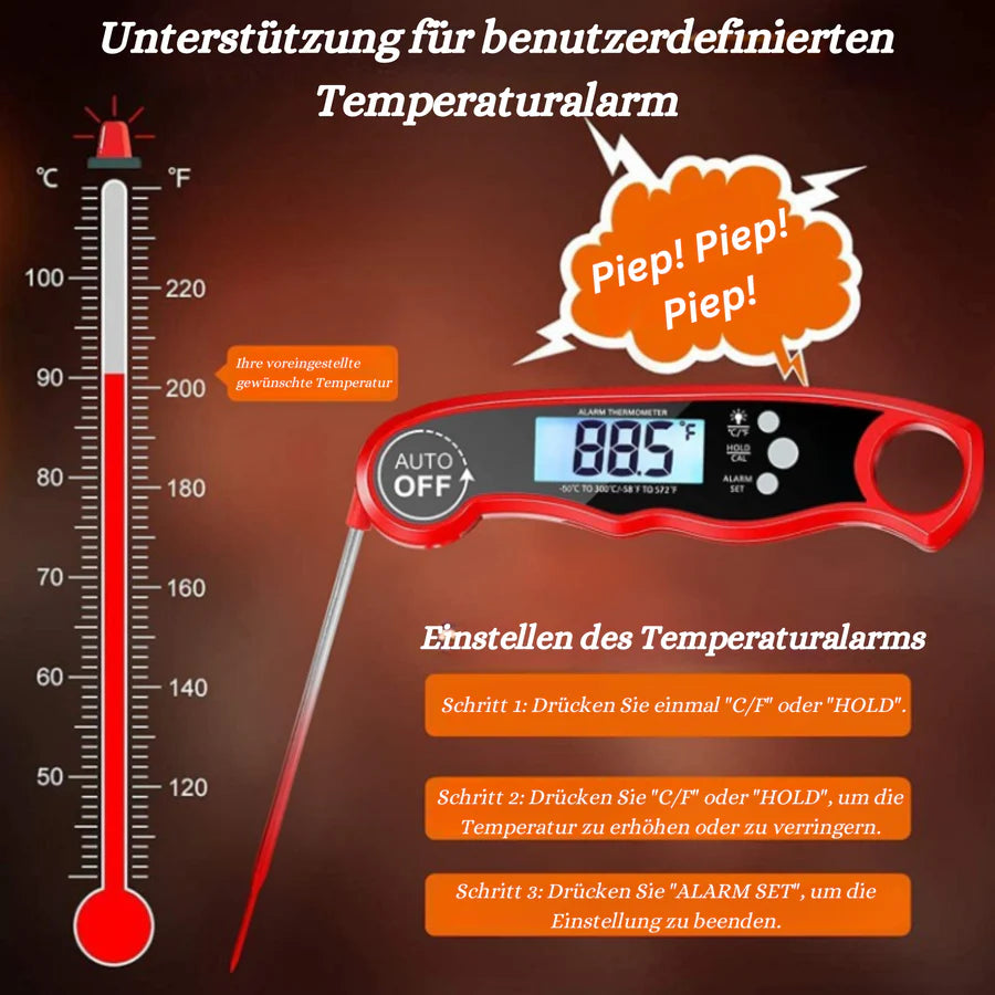 AccuTemp™ Digitale Voedselthermometer