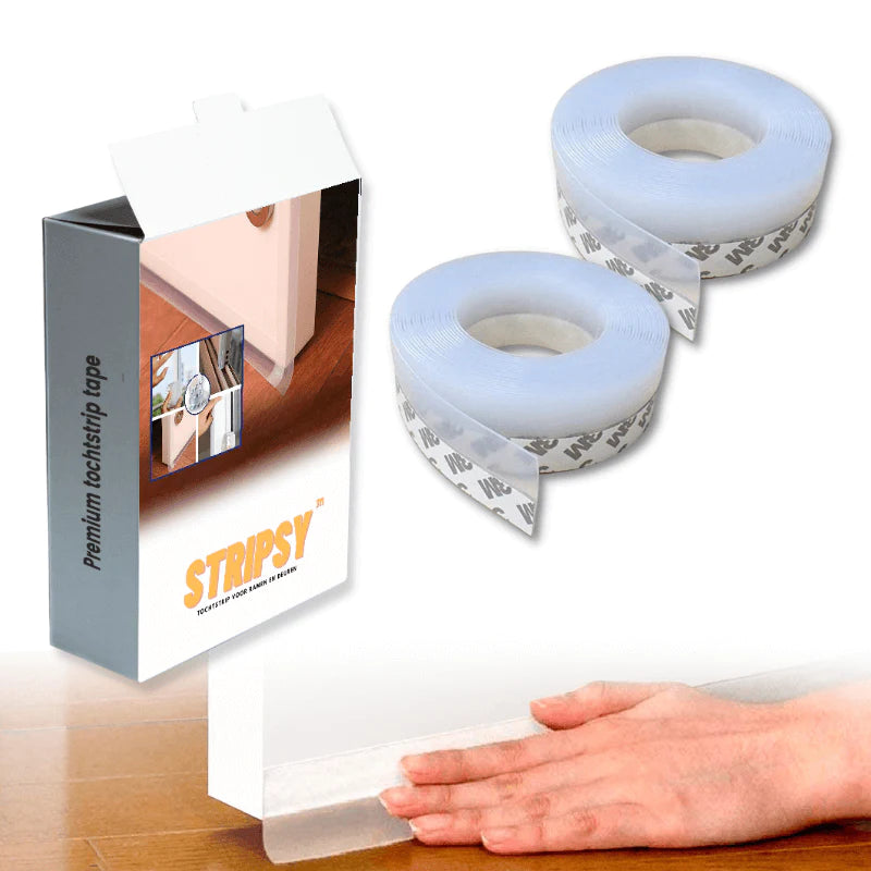 Stripsy™ Innovatieve Tochtstrips | Tijdelijk 1 + 1 Gratis