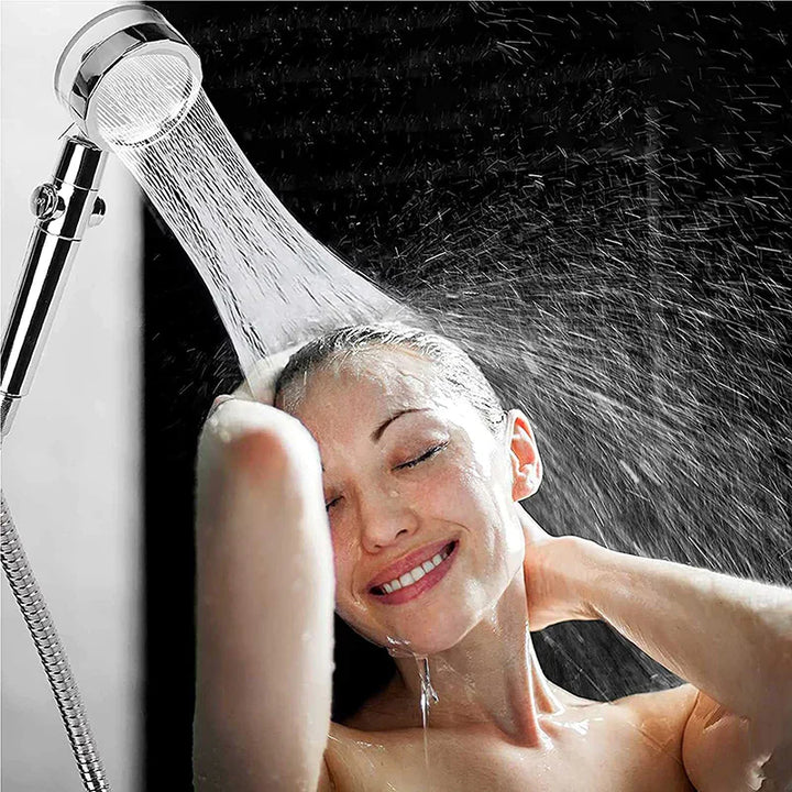 TurboShower™ – Turbo ventilator douchekop voor hogere waterdruk | 50% korting