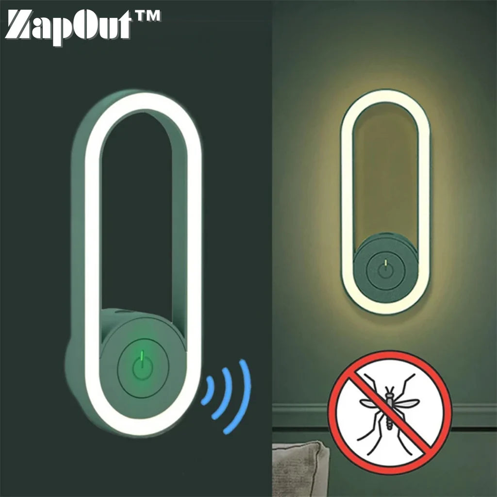 ZapOut™ Ultrasone Muggenverjager Lamp | TIJDELIJK 1 + 1 GRATIS