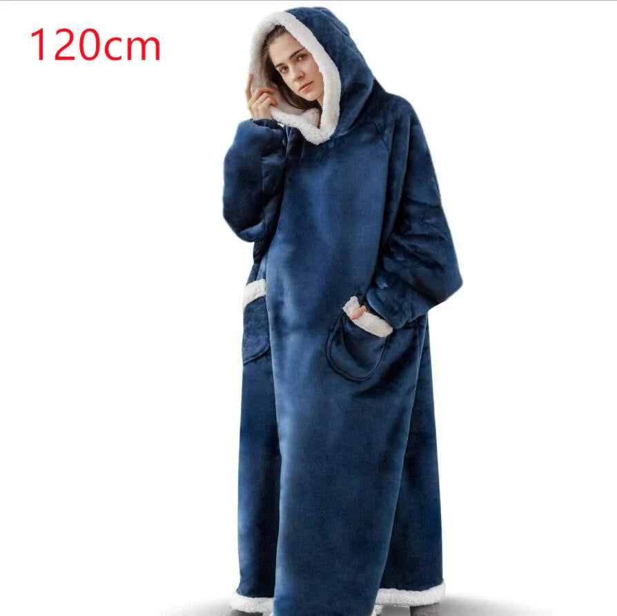 ComfyBlanket™ – Ultrawarme sherpa fleece hoodie | 50% korting