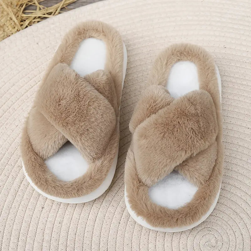 FuzzyFeet™ Pluizige Pantoffels