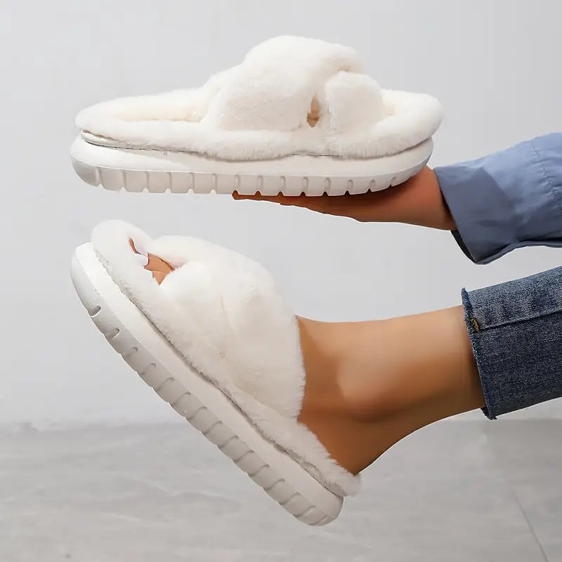 FuzzyFeet™ Pluizige Pantoffels