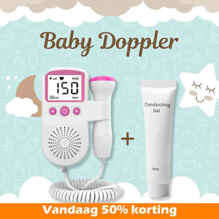 50% Korting | BabyDoppler™ veilige hartslagmonitor