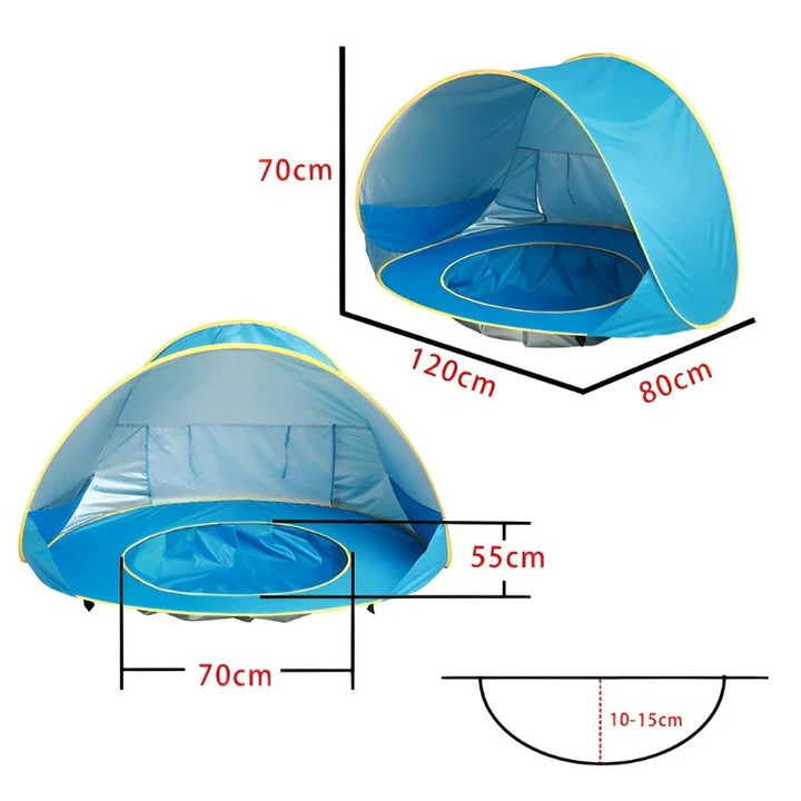 SunProtect™ Baby Zonnetent | TIJDELIJK 50% KORTING