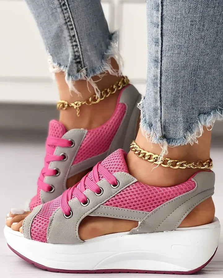 Tijdelijk 50% Korting | Elora™ stijlvolle sneakersandalen