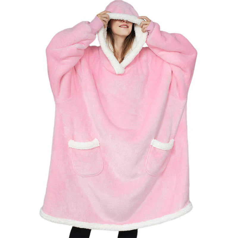 ComfyBlanket™ – Ultrawarme sherpa fleece hoodie | 50% korting