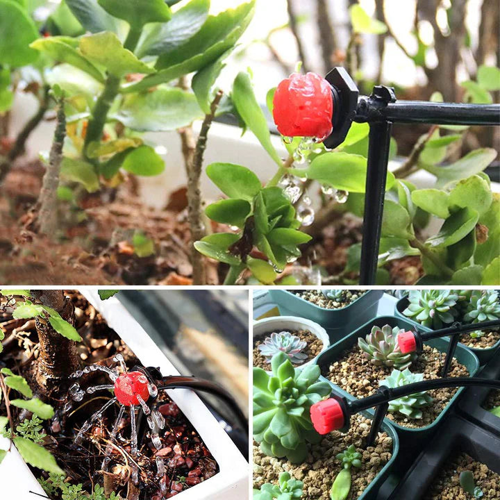 10 + 10 Gratis | GreenSprout™ Tuin druppelaars voor automatische waterverdeling