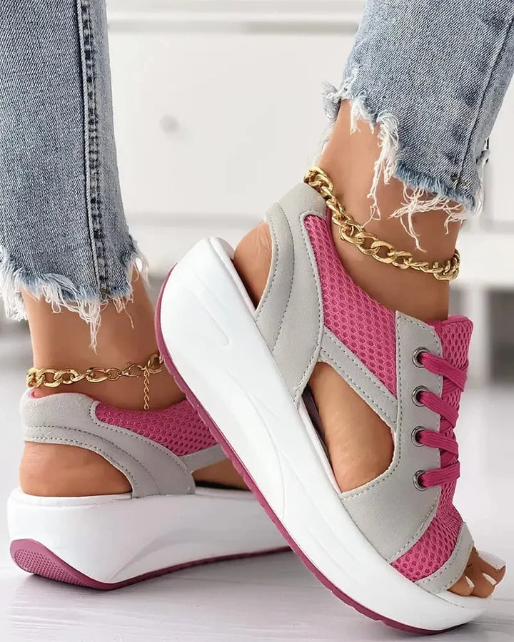 Tijdelijk 50% Korting | Elora™ stijlvolle sneakersandalen