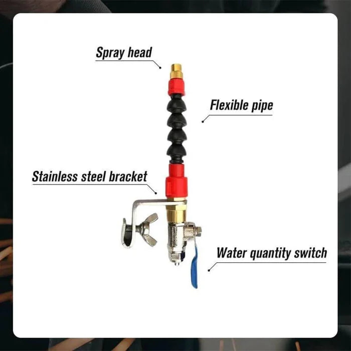 MetalSpray™ Stofverwijderaar watersproeier