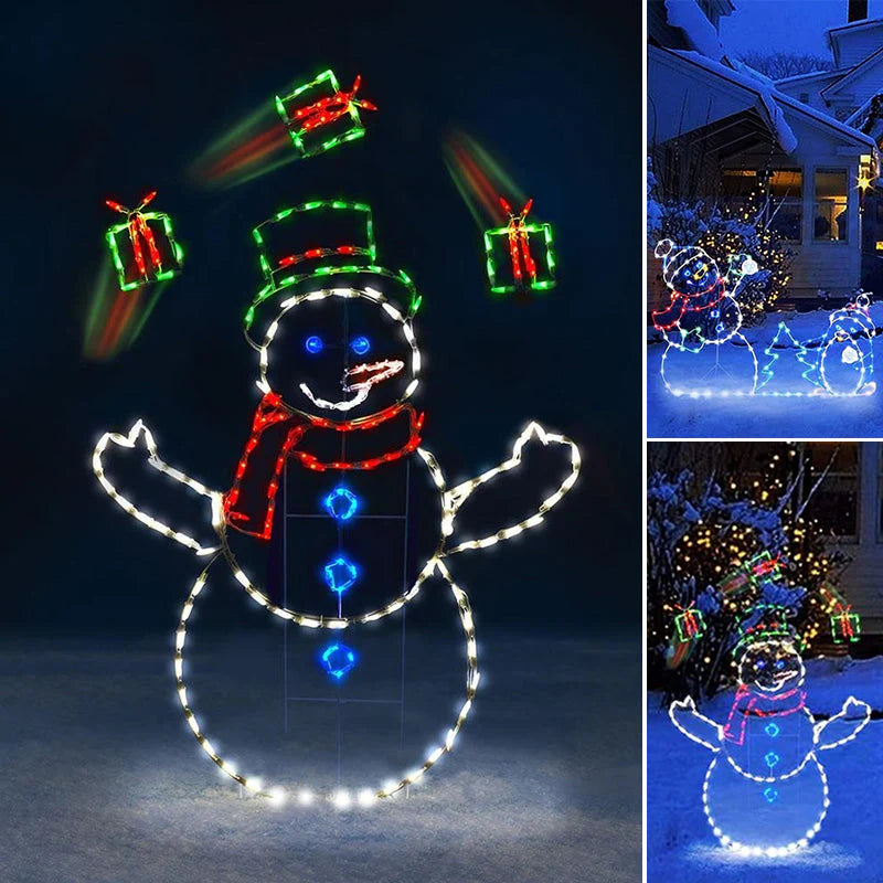 SnowGlow™ – Geanimeerd sneeuwbal lichtornament voor buiten | 50% korting