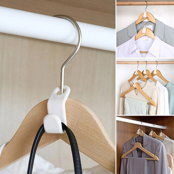 VANDAAG 10 + 10 GRATIS | MagicHook™ Verlenghaken voor Kleerhangers