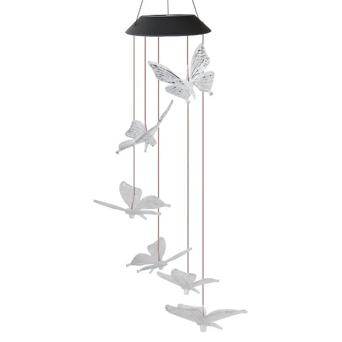 50% Korting | SolarBird™ Lichtgevende vlinder windgong