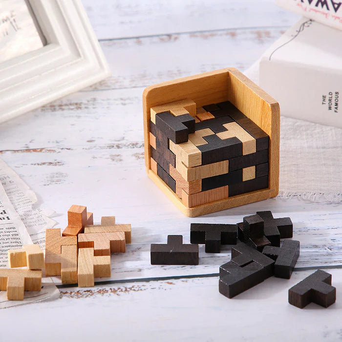 50% Korting | MindMaze™ 3D Houten Puzzelspel