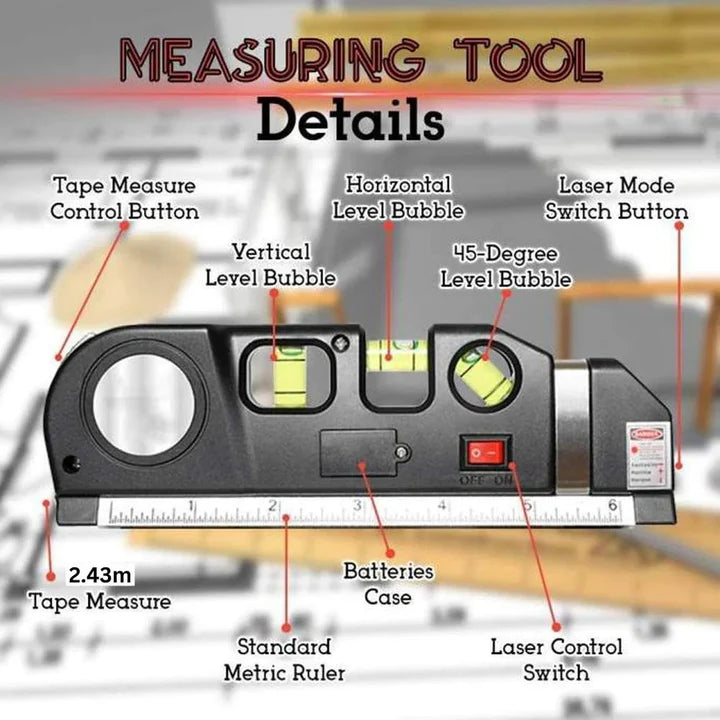 LevelPro™ Lasermeetapparaat